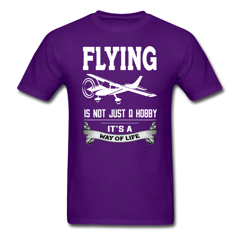 Flying - Way of Life - Unisex Classic T-Shirt - purple