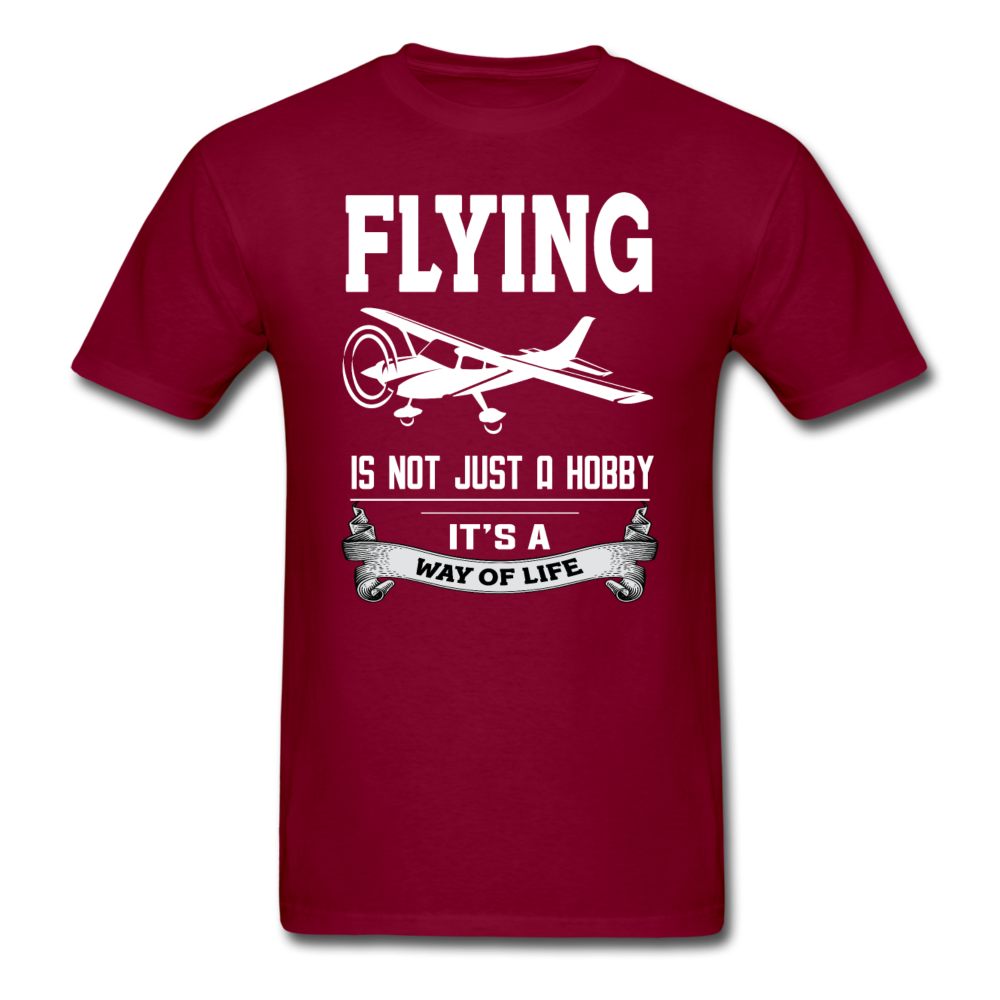 Flying - Way of Life - Unisex Classic T-Shirt - burgundy