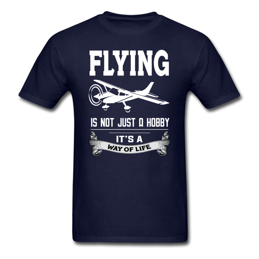 Flying - Way of Life - Unisex Classic T-Shirt - navy