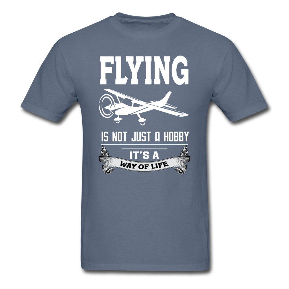 Flying - Way of Life - Unisex Classic T-Shirt - denim