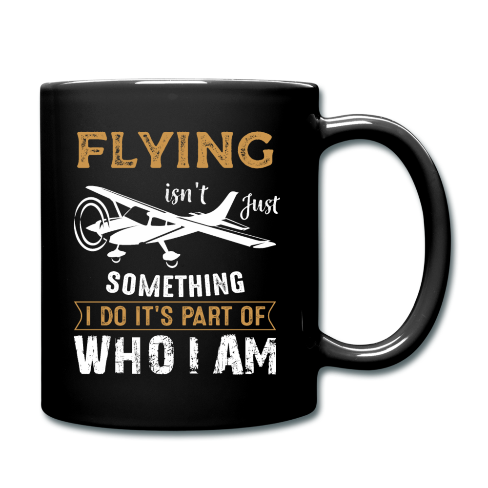 Flying - Who I Am - Full Color Mug - black