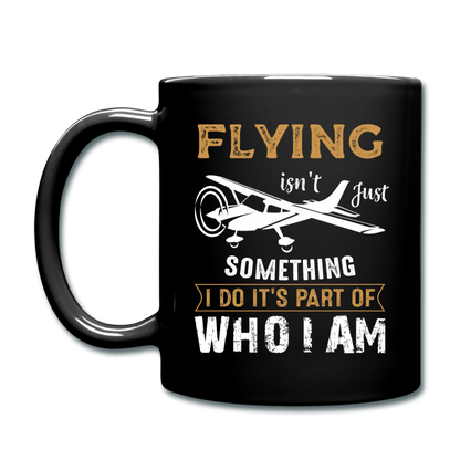 Flying - Who I Am - Full Color Mug - black