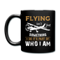 Flying - Who I Am - Full Color Mug - black