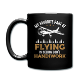 Flying - God's Handiwork - Full Color Mug - black