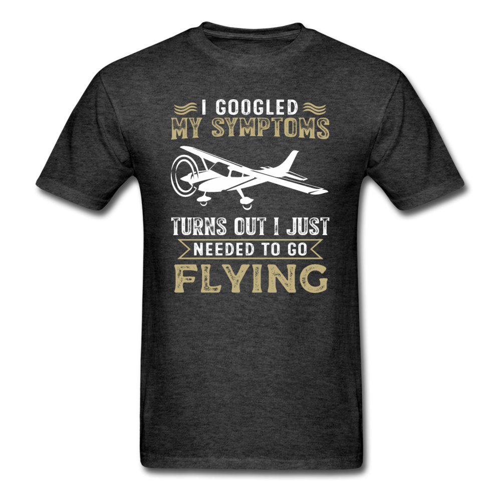 Googled My Symptoms - Flying - Unisex Classic T-Shirt - heather black