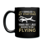 Googled My Symptoms - Flying - Full Color Mug - black