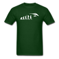 Hang Gliding Evolution - White - Unisex Classic T-Shirt - forest green