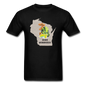 Hike Wisconsin - State - Backpack - Unisex Classic T-Shirt - black