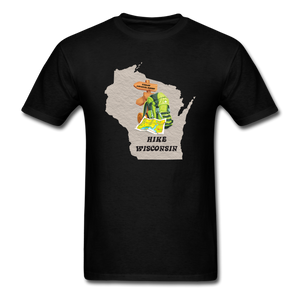 Hike Wisconsin - State - Backpack - Unisex Classic T-Shirt - black