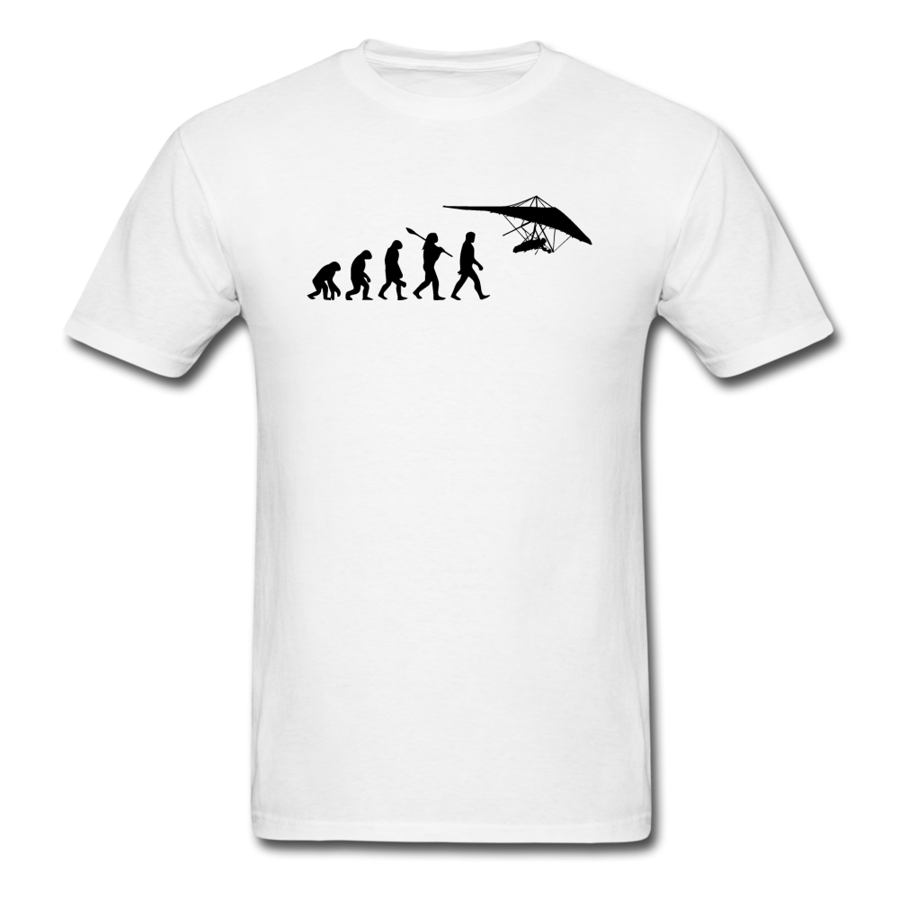 Hang Gliding Evolution - Black - Unisex Classic T-Shirt - white