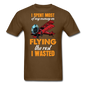 Spent Most Money - Flying - Unisex Classic T-Shirt - brown