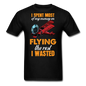 Spent Most Money - Flying - Unisex Classic T-Shirt - black