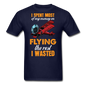 Spent Most Money - Flying - Unisex Classic T-Shirt - navy