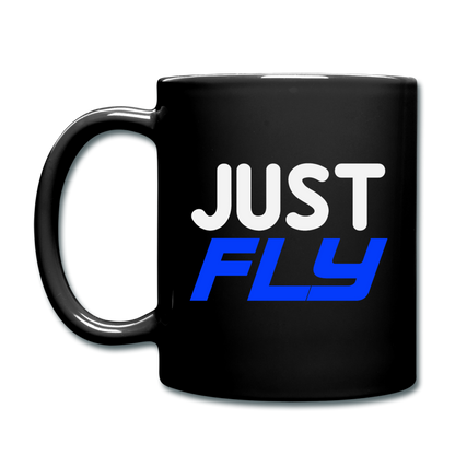 Just Fly - Full Color Mug - black