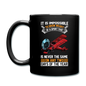 Impossible To Grow Weary - Biplane - Full Color Mug - black