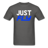 Just Fly - Unisex Classic T-Shirt - charcoal