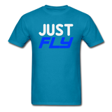 Just Fly - Unisex Classic T-Shirt - turquoise