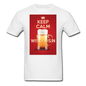 Keep Calm Drink Wisconsin Beer - Unisex Classic T-Shirt - white