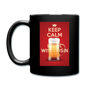 Keep Calm Drink Wisconsin Beer - Full Color Mug - black