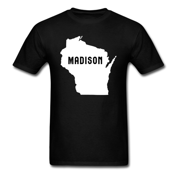 Madison, Wisconsin - State - Unisex Classic T-Shirt - black