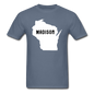 Madison, Wisconsin - State - Unisex Classic T-Shirt - denim