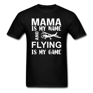 Mama - Flying - White - Unisex Classic T-Shirt - black