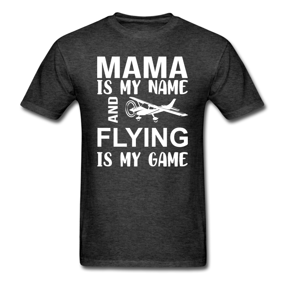 Mama - Flying - White - Unisex Classic T-Shirt - heather black