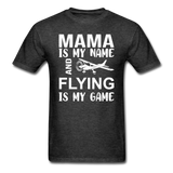 Mama - Flying - White - Unisex Classic T-Shirt - heather black