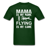 Mama - Flying - White - Unisex Classic T-Shirt - forest green