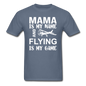 Mama - Flying - White - Unisex Classic T-Shirt - denim