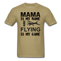 Mama - Flying - White - Unisex Classic T-Shirt - khaki