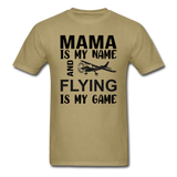 Mama - Flying - White - Unisex Classic T-Shirt - khaki
