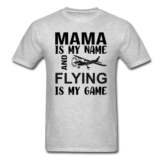 Mama - Flying - White - Unisex Classic T-Shirt - heather gray