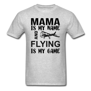 Mama - Flying - White - Unisex Classic T-Shirt - heather gray