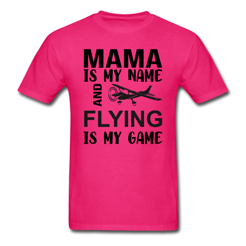 Mama - Flying - White - Unisex Classic T-Shirt - fuchsia