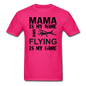 Mama - Flying - White - Unisex Classic T-Shirt - fuchsia