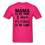 Mama - Flying - White - Unisex Classic T-Shirt - fuchsia