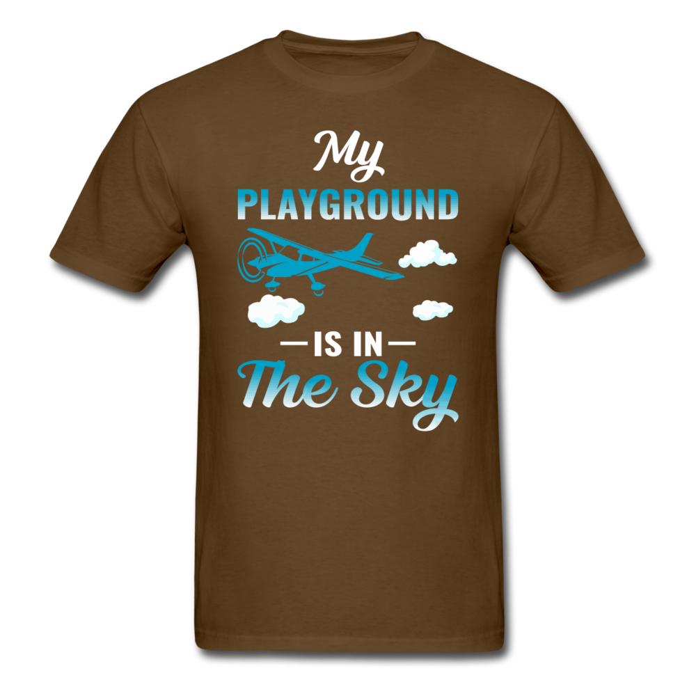 My Playground Is In The Sky - Unisex Classic T-Shirt - brown