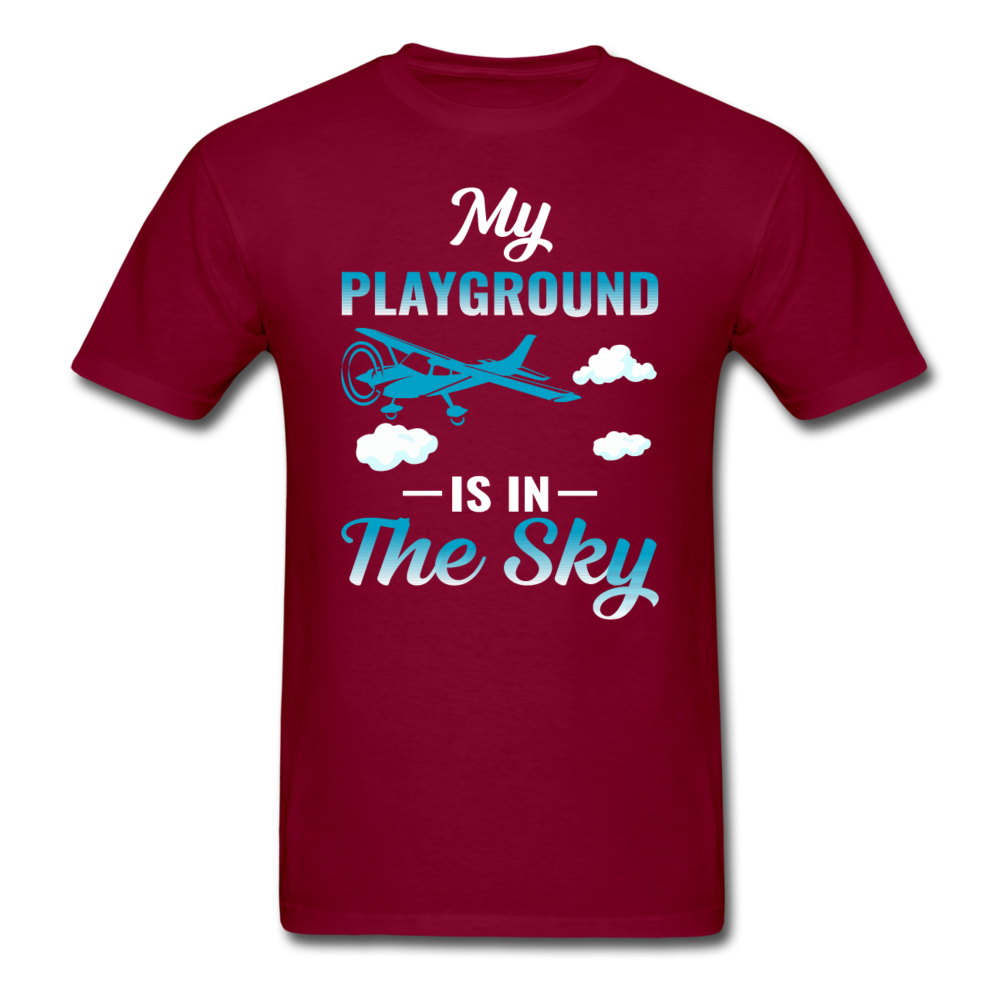 My Playground Is In The Sky - Unisex Classic T-Shirt - burgundy