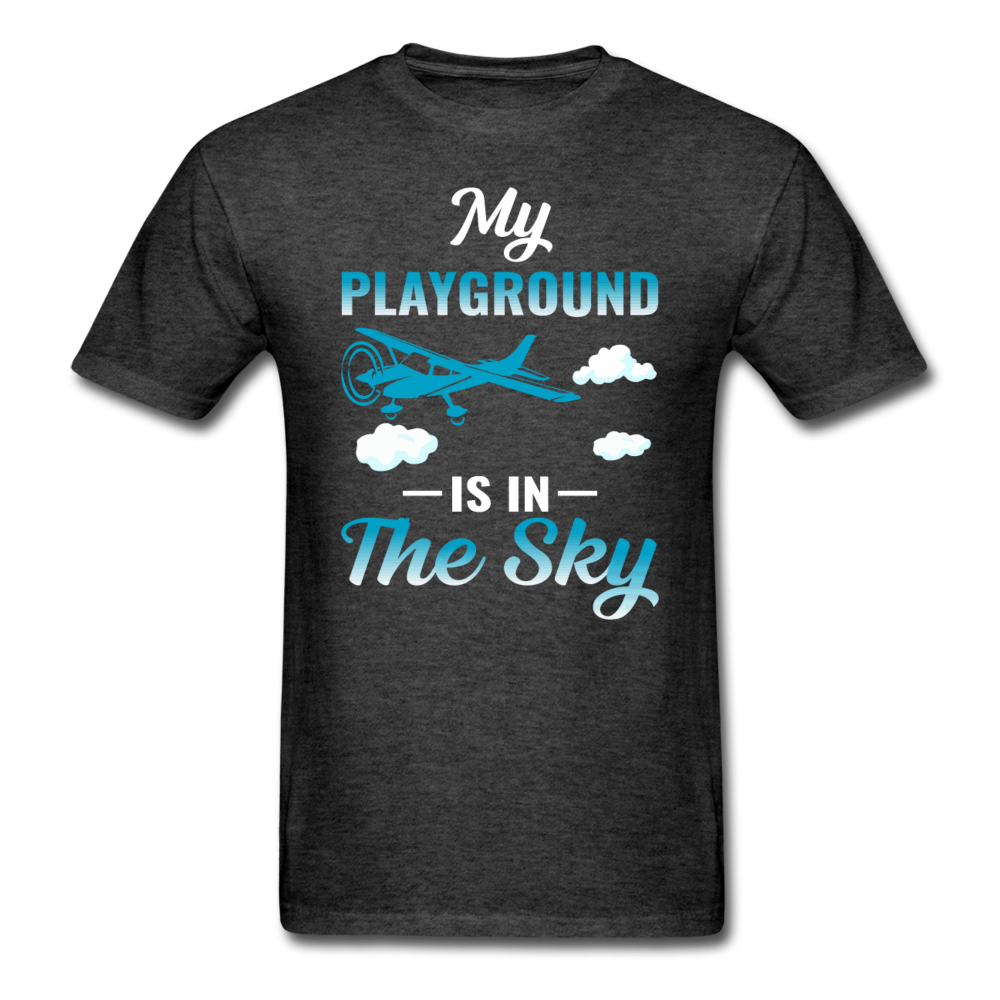 My Playground Is In The Sky - Unisex Classic T-Shirt - heather black