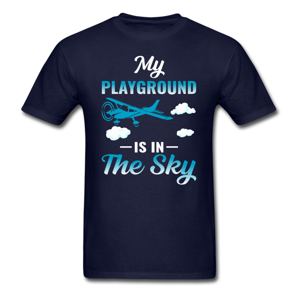 My Playground Is In The Sky - Unisex Classic T-Shirt - navy