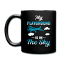 My Playground Is In The Sky - Full Color Mug - black