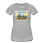 Fly Wisconsin - DC3 - Women’s Premium T-Shirt - heather gray