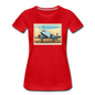 Fly Wisconsin - DC3 - Women’s Premium T-Shirt - red