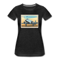 Fly Wisconsin - DC3 - Women’s Premium T-Shirt - charcoal gray