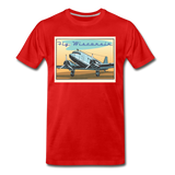 Fly Wisconsin - DC3 - Men's Premium T-Shirt - red