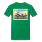 Fly Wisconsin - DC3 - Men's Premium T-Shirt - kelly green