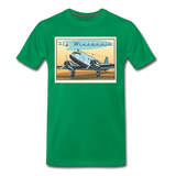 Fly Wisconsin - DC3 - Men's Premium T-Shirt - kelly green