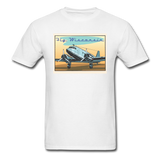 Fly Wisconsin - DC3 - Unisex Classic T-Shirt - white