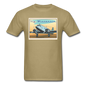 Fly Wisconsin - DC3 - Unisex Classic T-Shirt - khaki